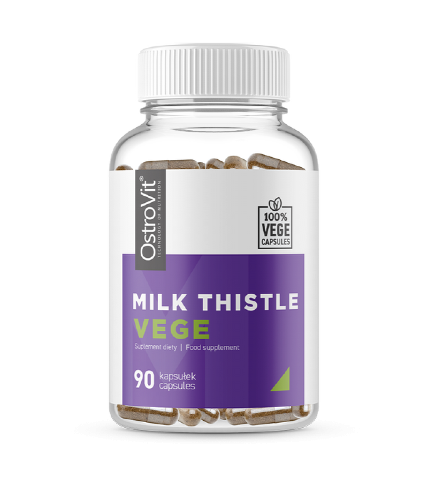 OstroVit Milk Thistle 700 mg / Vege - 90 капсули